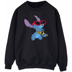 Li-cense Disney heren lilo en stitch gitaar sweatshirt