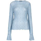 Ibana - Top lange mouw - Blauw - 302610049 Taola