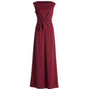 Jumpsuit - Effen - Gladde Stof - Mouwloos - Normale Pasvorm - Lang