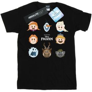 Li-cense Disney dames frozen heads katoenen vriendje t-shirt