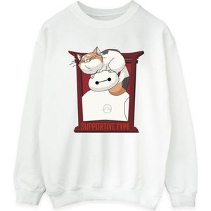 Li-cense Disney dames big hero 6 baymax frame support sweatshirt