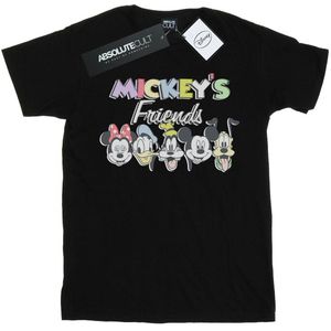 Li-cense Disney heren mickey mouse friends faded nostalgia t-shirt