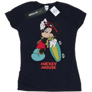 Li-cense Disney dames mickey mouse skate dude katoenen t-shirt