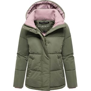 Marikoo - Omariaa - Gewatteerde Jas - Met Colorblock - Afneembare Capuchon