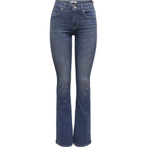 ONLY - Flared Jeans - Blush - Blauw