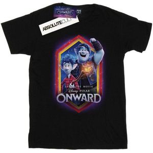 Li-cense Disney dames onward brothers crest cotton boyfriend t-shirt
