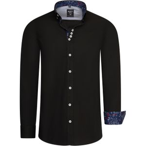 Rusty Neal - Vrijetijdsoverhemd - Bloemenpatroon - Body Fit