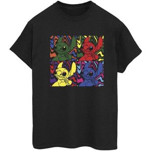 Li-cense Disney dames lilo & stitch pop art katoenen vriendje t-shirt