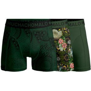 Muchachomalo - Boxershort - Normale Lengte - Onderbroeken Heren - 3 Pack - 95% Katoen