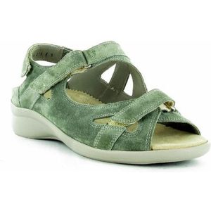 Durea 7376 Sandalen - Khaki - Suède - Leer