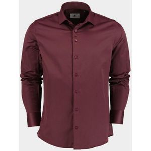Ferlucci Casual hemd lange mouw napoli/oxblood