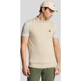 Lyle & Scott - Golf Merino Mix - Gebreid Vest - Beige