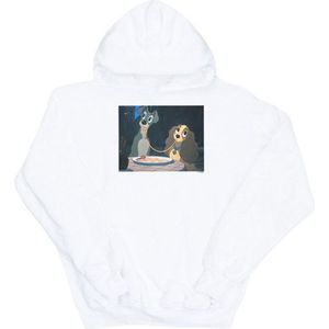 Li-cense Disney heren lady and the tramp spaghetti slurp hoodie