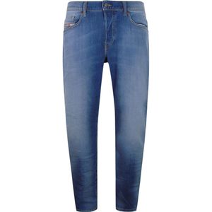 Diesel - D-Mihtry - Denim Jeans - Blauw - Rechte Pasvorm