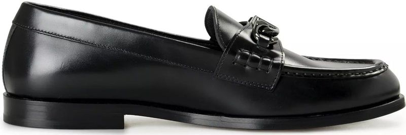 Valentino Garavani - Zwarte Leren Loafers - Heren - Aw 24