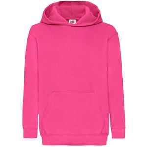 Fruit of the Loom - Kinder Hoodie - Eenvoudig - 280gsm - Dubbellaags