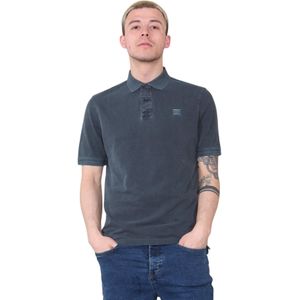 M&S - SS-poloshirt - Blauwgroen - Heren