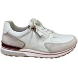 Gabor - 66.348 Sneakers - Kleur Weiss/Rame - Comfortabel Materiaal