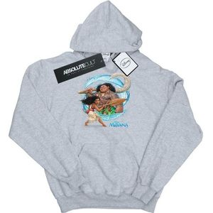 Li-cense - Disney Moana En Maui Wave Hoodie - Heren - Blauw - Katoen