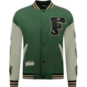 Enos Oversized letterman jas 8633