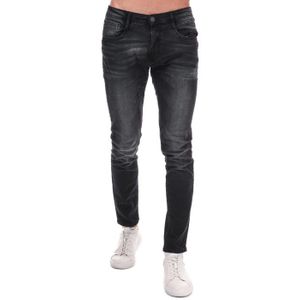 Men's Duck and Cover Maylead Slim Fit Jeans in Black