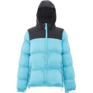 Mymo - Gewatteerd Jack - Turkoois Zwart - Dames