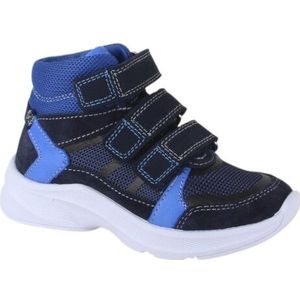 Track Style - 324835-429W3 - Klittenbandboots - Blauw - Nubuck