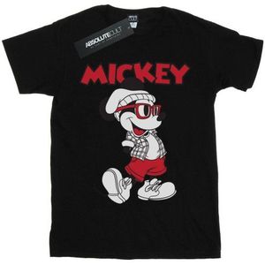 Li-cense Disney dames mickey mouse hipster katoenen vriendje t-shirt