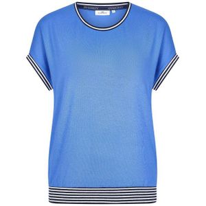 HV Society - Top - Korte Aangeknipte Mouwen - Stretch Viscose-Jersey