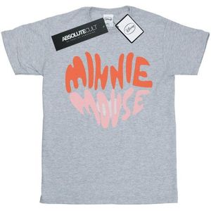 Li-cense Disney heren minnie mouse hartvormig t-shirt