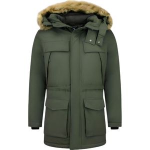 Enos Parka jas met bontkraag