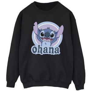 Li-cense Disney dames lilo and stitch ohana cirkel sweatshirt