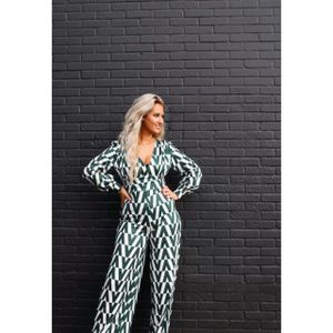 The Dezzy Factory Valerie jumpsuit | groen