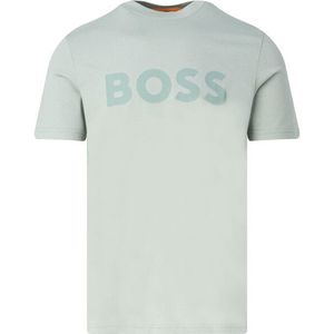 Boss - Casual Thinking - T-shirt - Groen - Korte Mouwen - Regular Fit