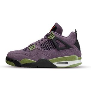 Jordan - 4 - Sportschoenen - Canyon Purple - Suède