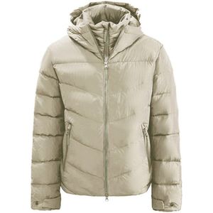 Jack Wolfskin - Tech Lab - Gewatteerde Jas - Crème - Heren