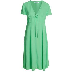 Calvin Klein - Crêpe Jurk - Groen