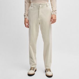 BOSS - C-Kai-DPL - Relaxed-Fit Broek - Wit