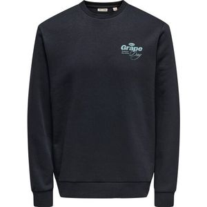 Mymo - Gebreide Trui - Zwart-Blauw - Dames