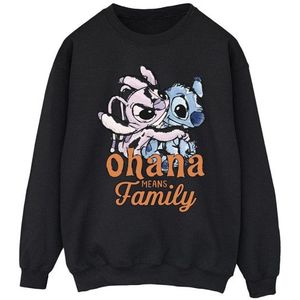Li-cense Disney heren lilo en stitch ohana engel knuffel sweatshirt