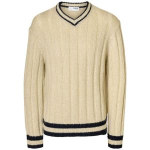 SELECTED HOMME - Model 'ROY' - Gebreide Pullover - Relaxed Fit