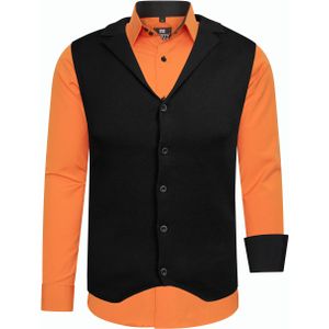 Shirt met vest set van 2