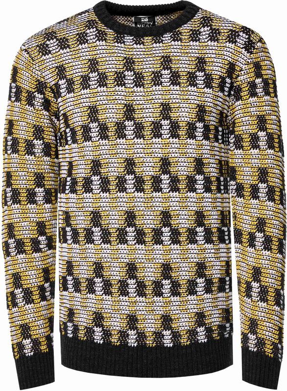 Rusty Neal - Gebreide Trui - Ronde Hals - Casual Pasvorm