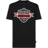 Philipp Plein - PP Crest - T-shirt - Wit - Katoen