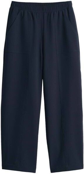 OPUS - Myha - Capri Broek - Nachtblauw - 7/8 Lengte - Baggy Pasvorm