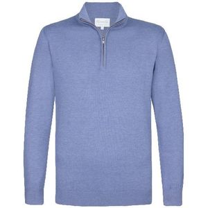 Michaelis Ijs trui met halflange rits