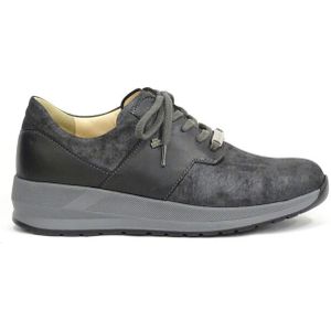 Finn Comfort - Avio - Veterschoenen - Zwart - Leder