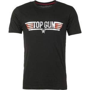TOP GUN - Shirt - Koraal - Kwartmouw - Normale Pasvorm