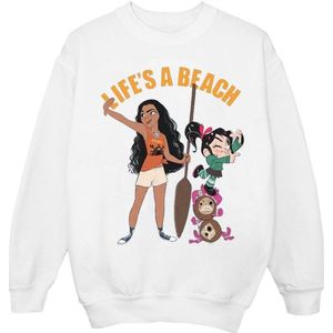 Sweater - Gedrukt - Zwart - 50% Katoen 50% Polyester