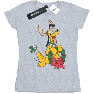 Li-cense Disney dames pluto kerst rendier katoenen t-shirt